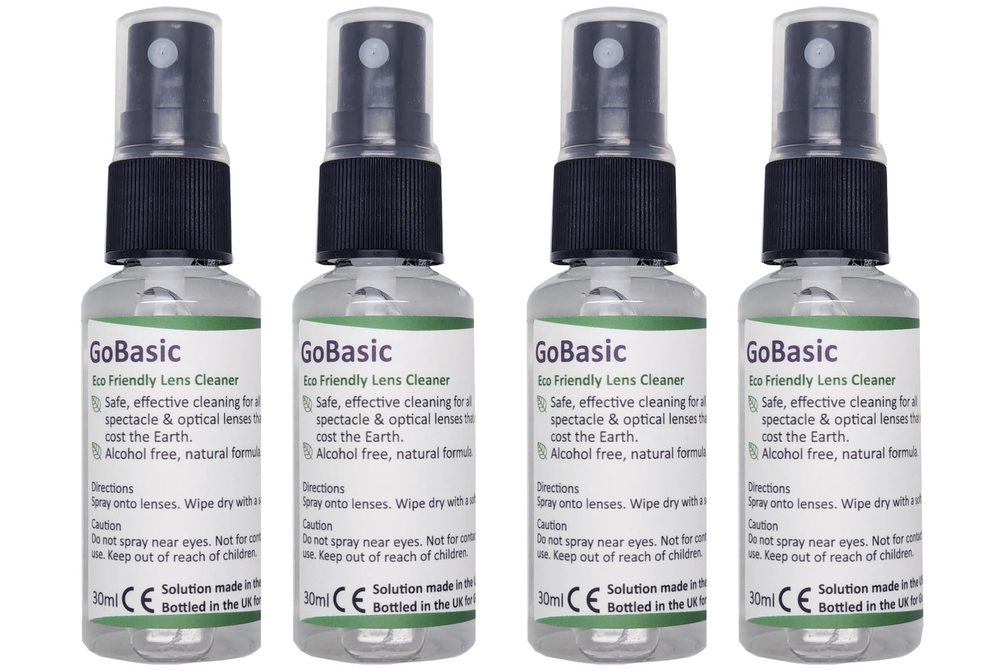 GoBasic Eco Friendly Lens Spray 30ml