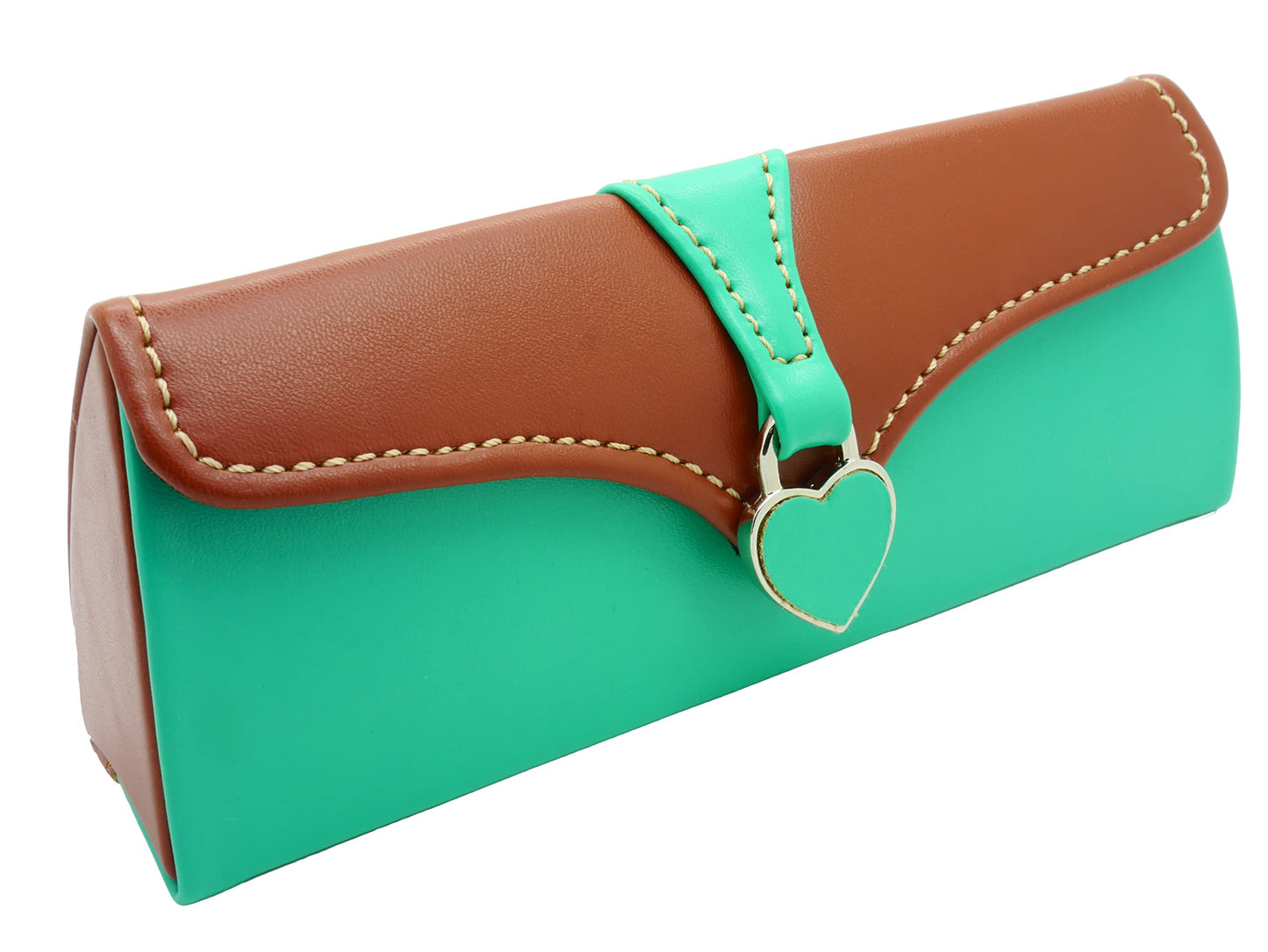 Go Opticians Ladies Clutch Bag Glasses Case Hearts Magnetic Clasp with Presentation Box