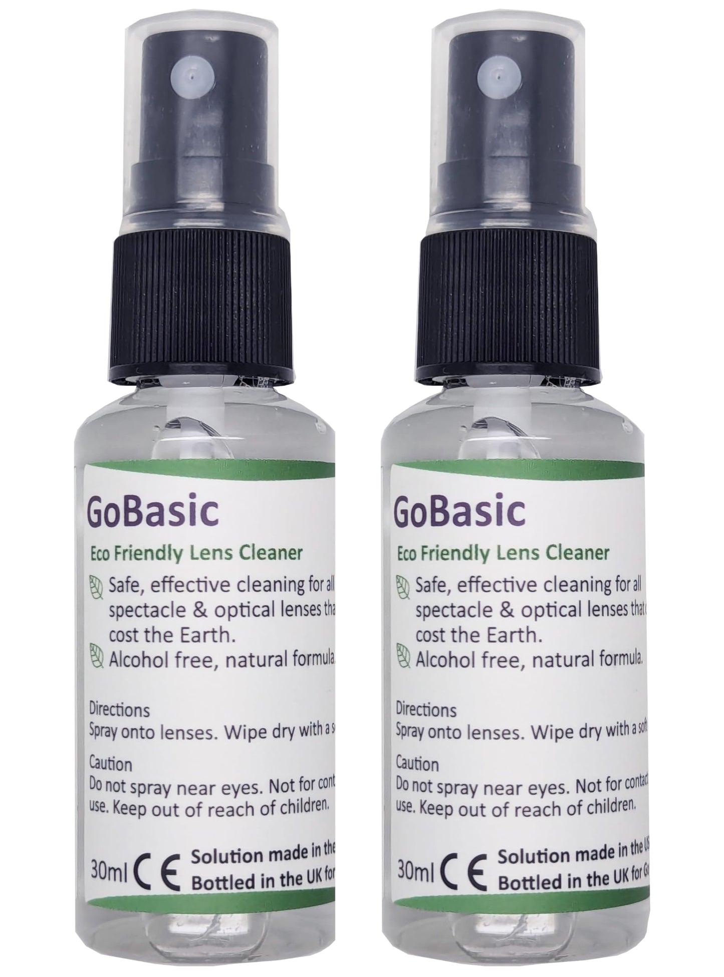 GoBasic Eco Friendly Lens Spray 30ml