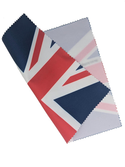 Premium Quality GoOpticians Union Jack Microfibre Cloth