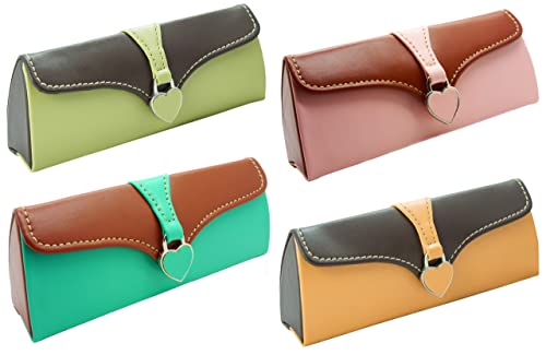 Go Opticians Ladies Clutch Bag Glasses Case Hearts Magnetic Clasp with Presentation Box