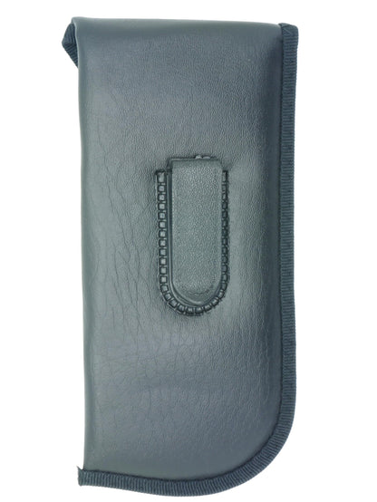 Black Belt Clip Glasses Case