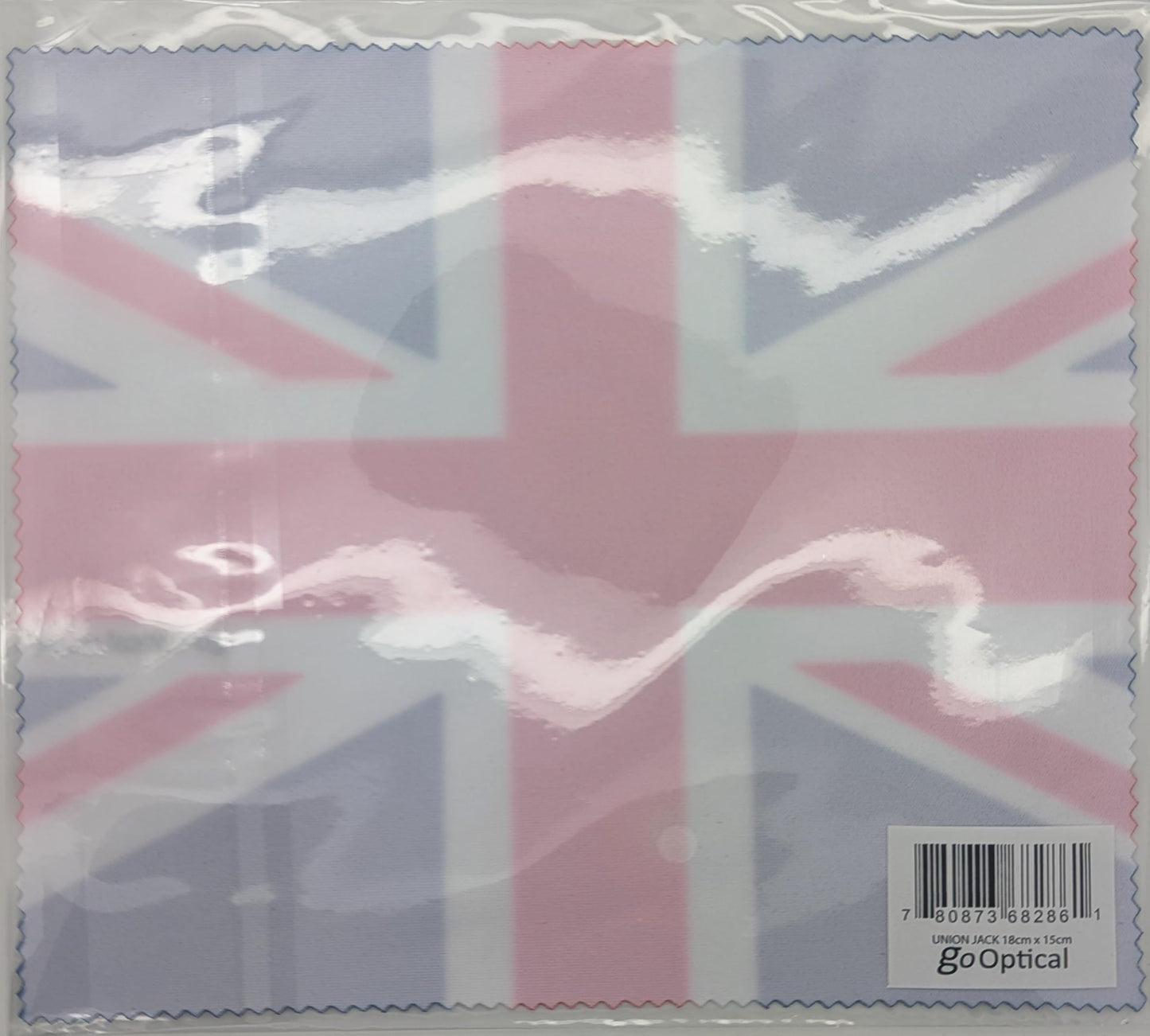 Premium Quality GoOpticians Union Jack Microfibre Cloth