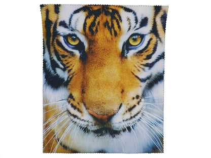 GoOpticians Microfiber Glasses Spectacle Phone Lens Screen Cleaning Cloths Cute Animals Bulldog Tiger Paws X 3 Microfibre