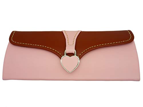 Go Opticians Ladies Clutch Bag Glasses Case Hearts Magnetic Clasp with Presentation Box