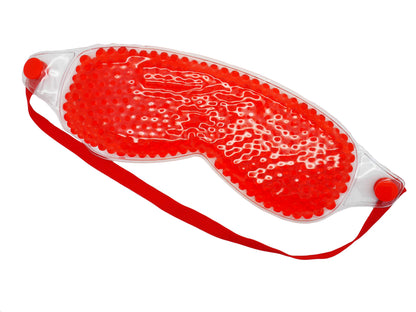 Go Opticians 2in1 Hydrogel Eye Mask Bead Hot Compress Cold Pack Therapy for Relaxation Stress Relief, Puffy Eyes, Tiredness, Blepharitis, Dry Eye, Headache & More