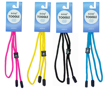 GoGrip Glasses Cord With Adjustable Toggle, Sports Eyewear Retainer & Sunglasses Lanyard