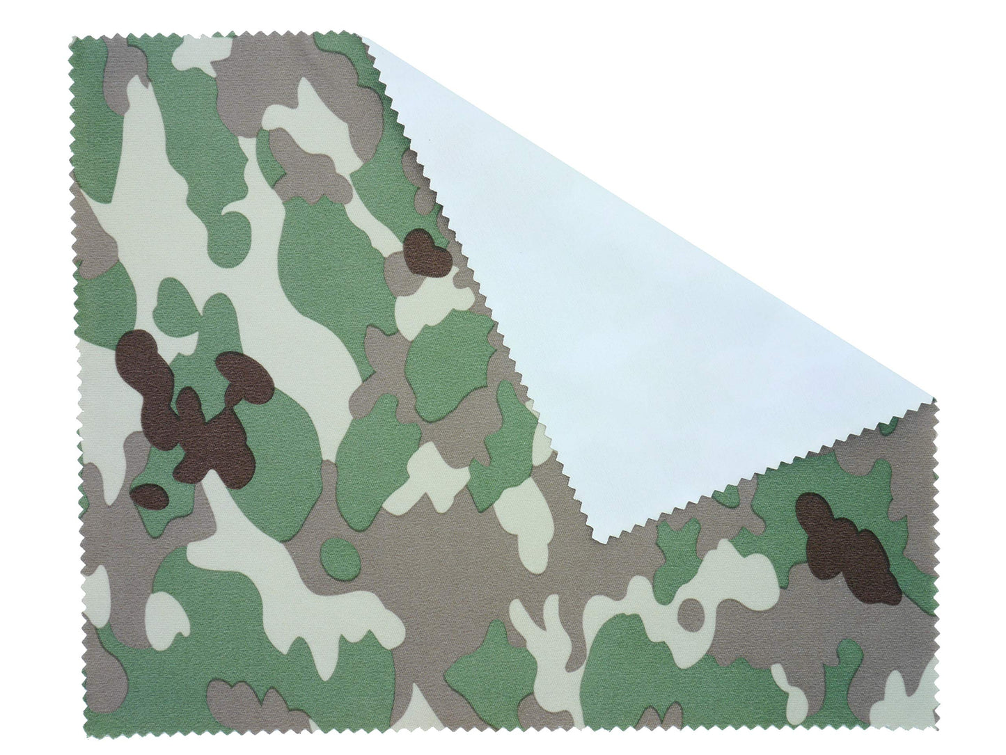 2 Pack Green Camouflage Glasses Spectacle Lens Cleaning Microfiber Cloth