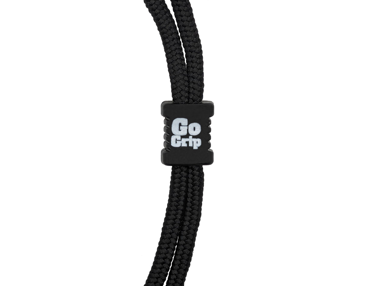 GoGrip Sport Active Glasses Cord With Toggle Rugged Spectacle Lanyard (Black)