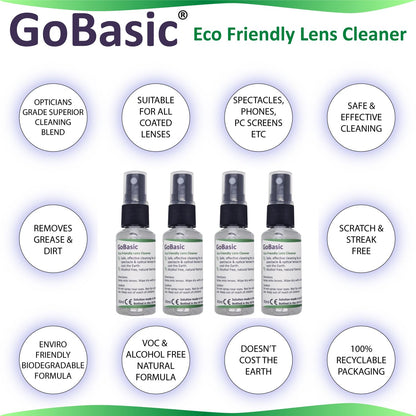 GoBasic Eco Friendly Lens Spray 120ml