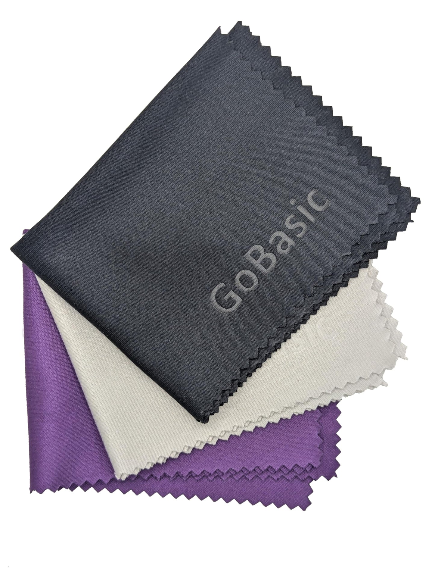 GoBasic Super Sparkle Microfiber Lens Cleaning Cloths