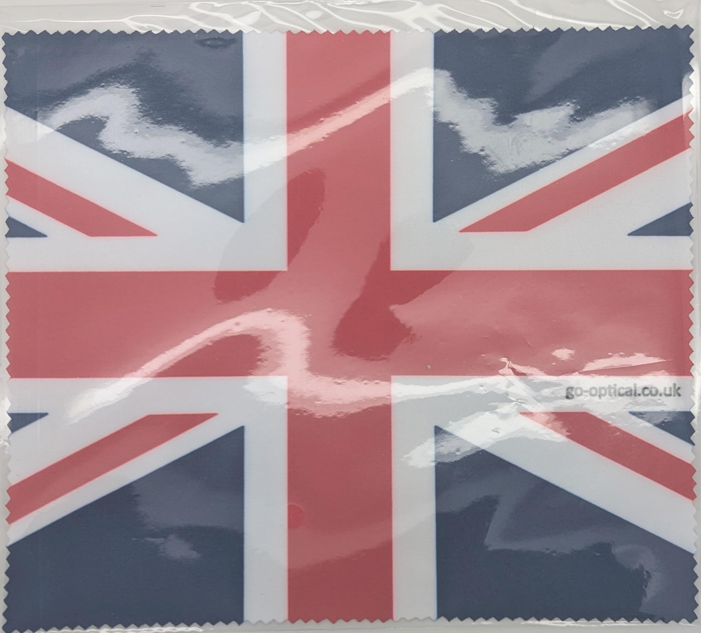 Premium Quality GoOpticians Union Jack Microfibre Cloth