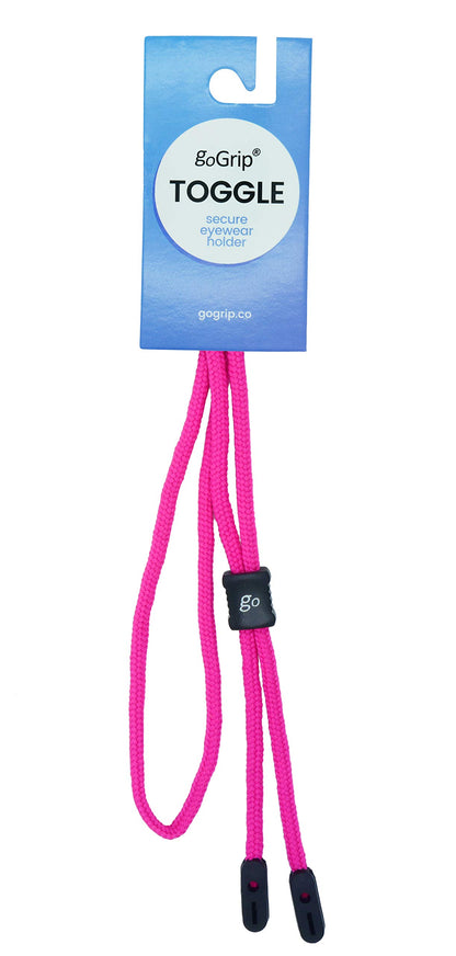 GoGrip Glasses Cord With Adjustable Toggle, Sports Eyewear Retainer & Sunglasses Lanyard
