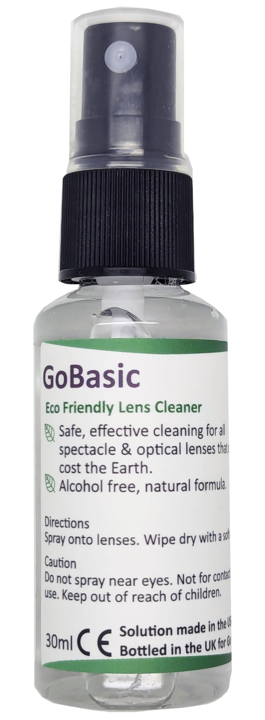 GoBasic Eco Friendly Lens Spray 30ml
