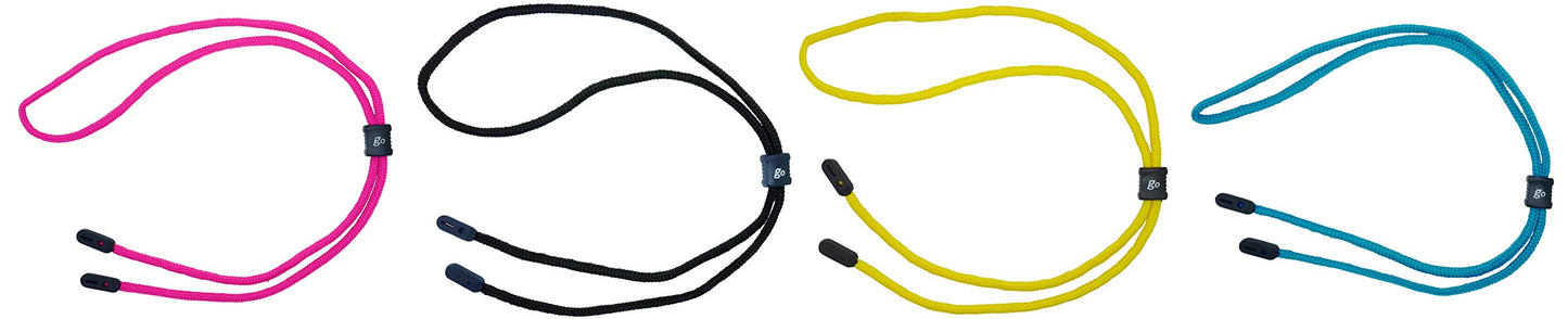 GoGrip Glasses Cord With Adjustable Toggle, Sports Eyewear Retainer & Sunglasses Lanyard