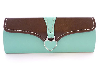 Go Opticians Ladies Clutch Bag Glasses Case Hearts Magnetic Clasp with Presentation Box