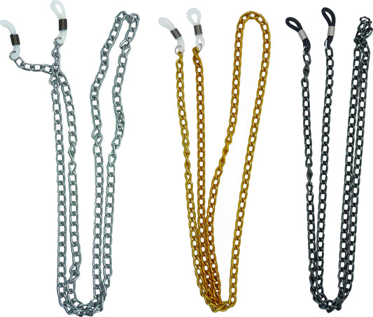 GoOpticians Classic Gold Traditional Fasten Glasses Cord Necklace Glasses Cord Spectacle Chain